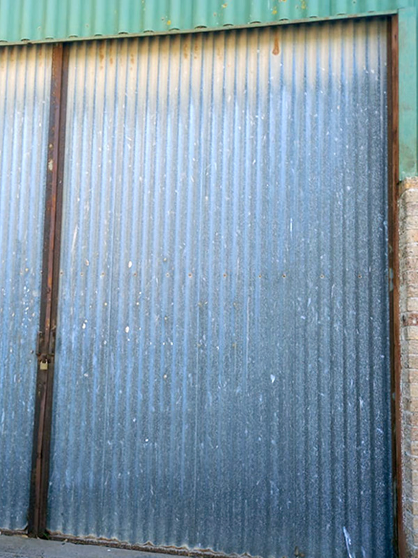 Garage door renovation step 1